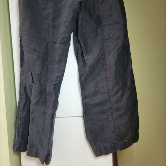 ARITZIA wilfred sailor linen high waist wide leg pants black size 0 - Picture 6 of 11